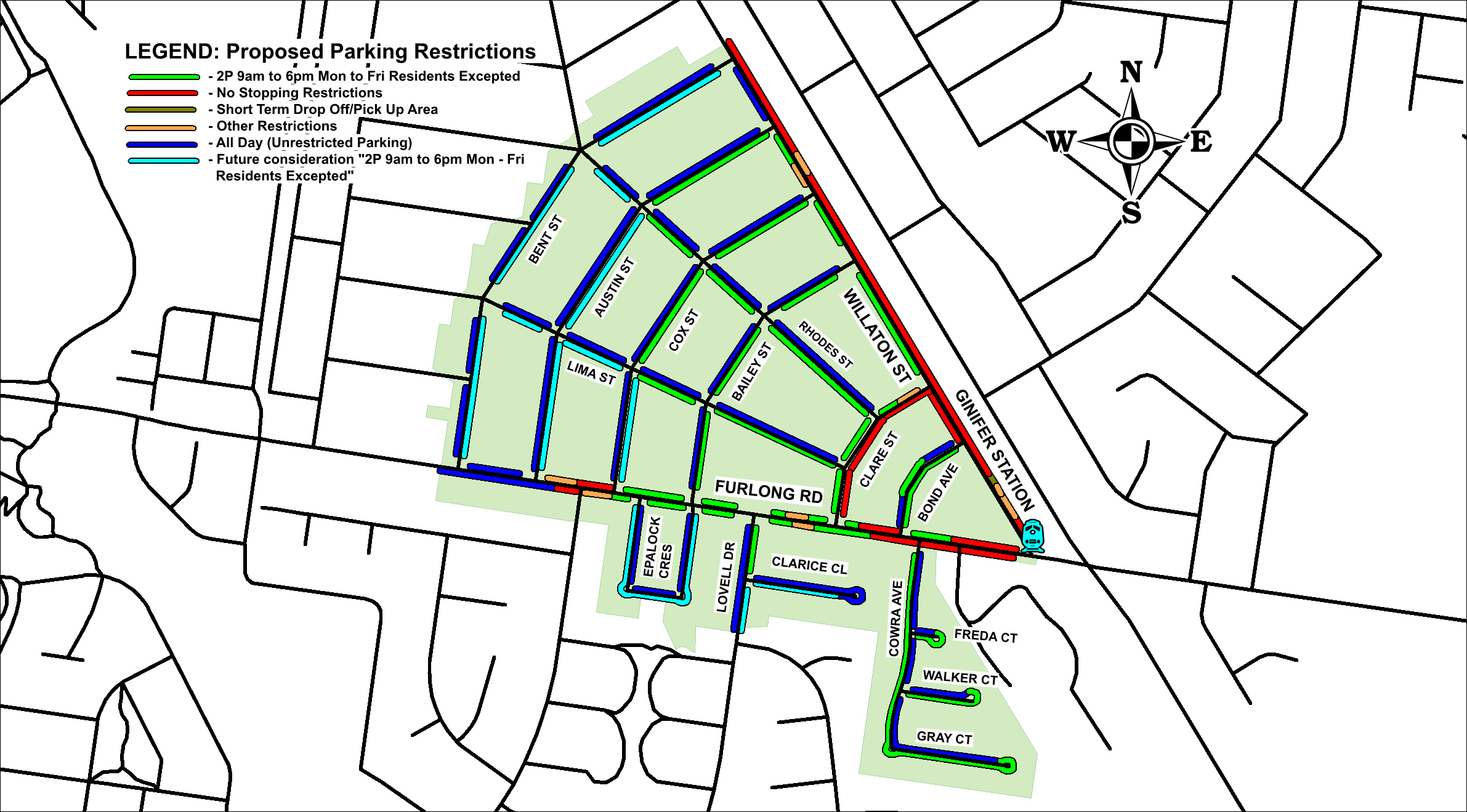 Green zone proposed restrictions